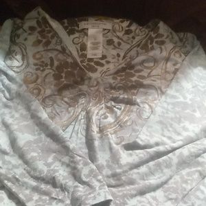 Liz Claiborne petite 3/4 sleeve shirt